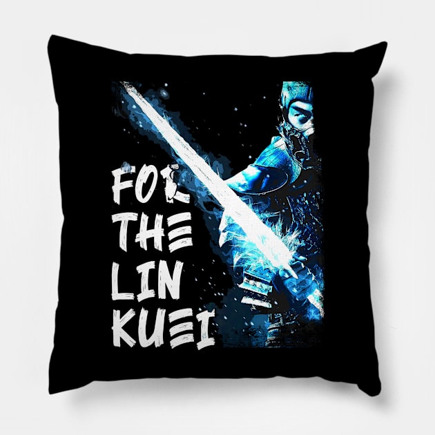 Mortal Kombat SUB ZERO For Lin Kuei Pillow by kaitokid