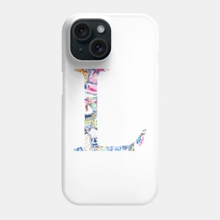 Gaudi Barcelona Mosaic Initial L Phone Case