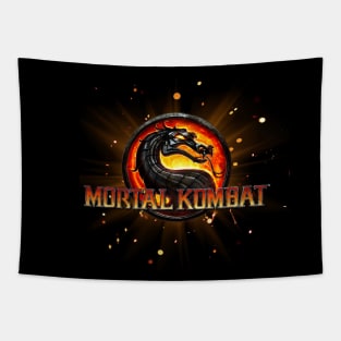 Team Mortal Kombat Pro Kompetition Tapestry