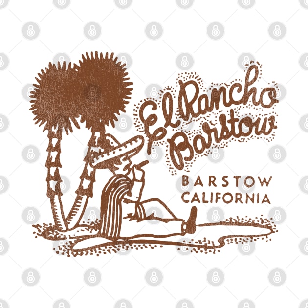 El Rancho Barstow Retro Defunct Restaurant / Bar by darklordpug