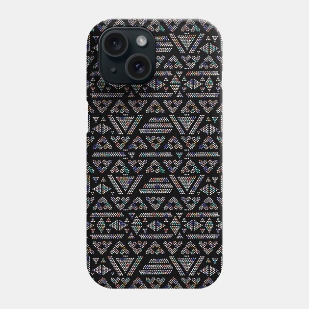 Boho Decor / Dark Desert Night Phone Case by matise