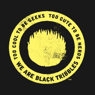 BLACK TRIBBLES logo T-Shirt