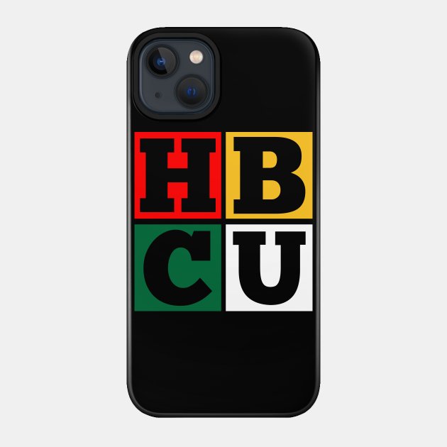 HBCU Block Letters - Hbcu - Phone Case