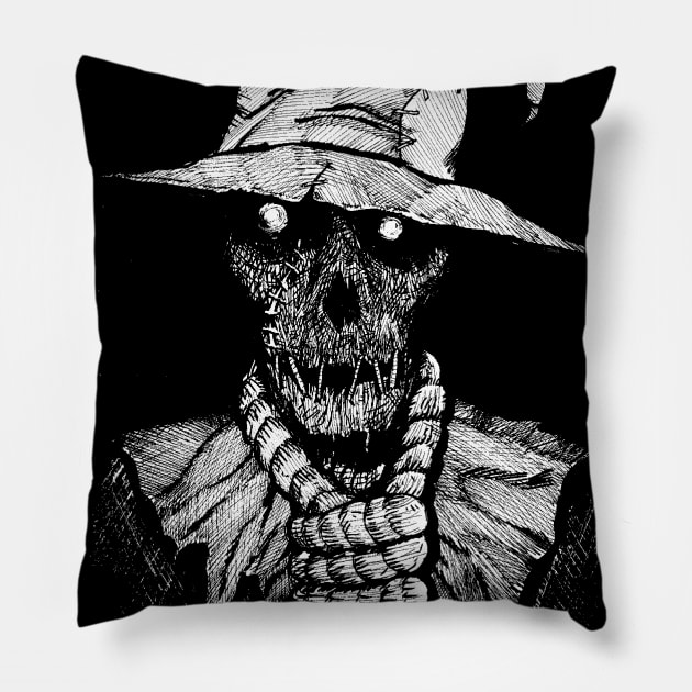 Scarecrow Pillow by DarkArtiste