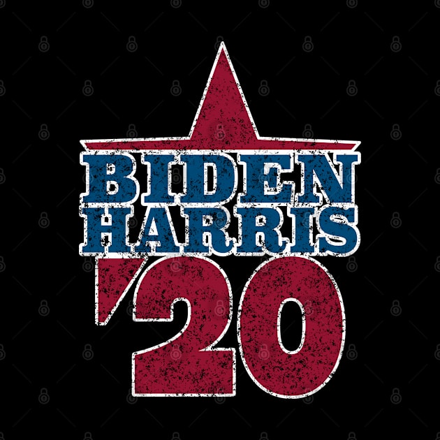 Joe Biden 2020 and Kamala Harris On One Ticket Distressed by YourGoods