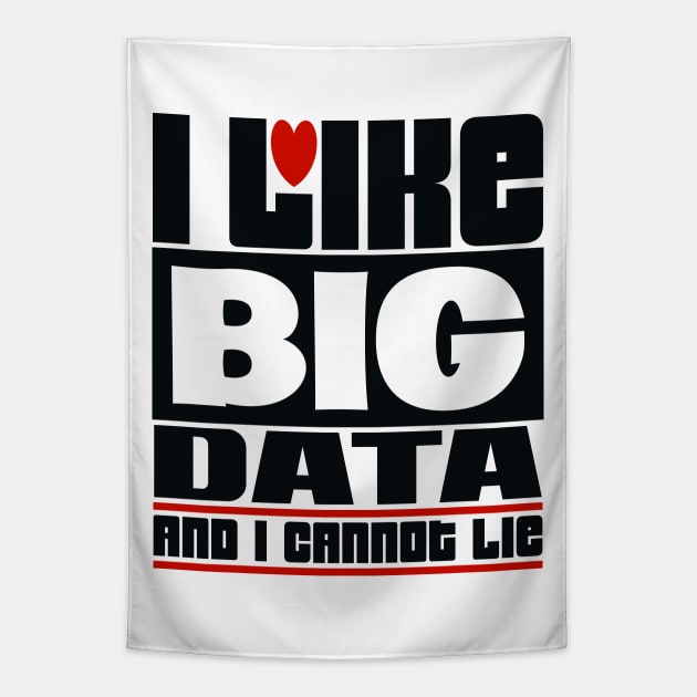 I like big data and I cannot lie Tapestry by colorsplash