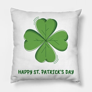 Happy ST. Patrick's Day Pillow