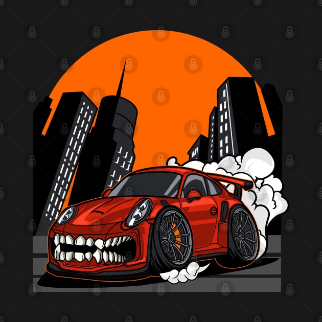 Super monster car by beanbeardy