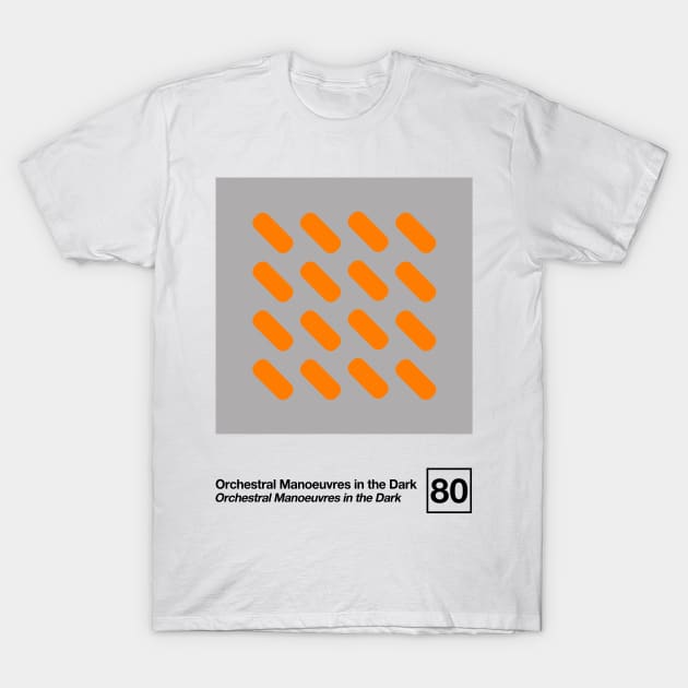 OMD / Minimalist Style Artwork Design - Omd T-Shirt TeePublic