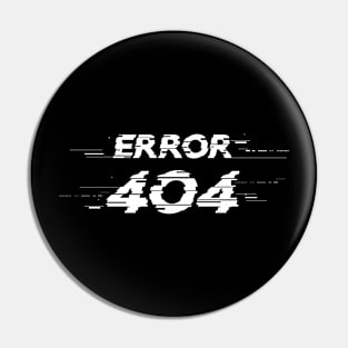 Eror 404 Design Pin