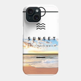 Sunset california dream Phone Case