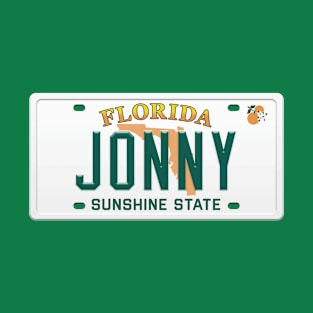 Jonny License Plate - FL T-Shirt