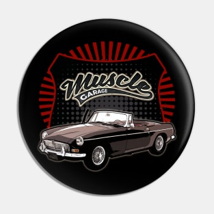 MG MGB 1962 car muscle Pin