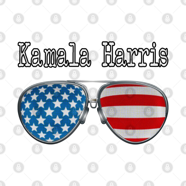 AMERICA PILOT GLASSES KAMALA HARRIS by SAMELVES