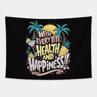 Fruit: With every bite, health and happiness! Tapestry