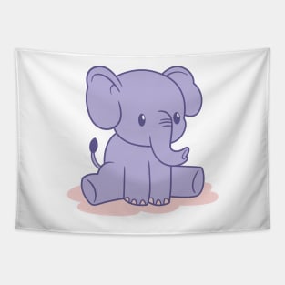 Baby Elephant Cute Tapestry