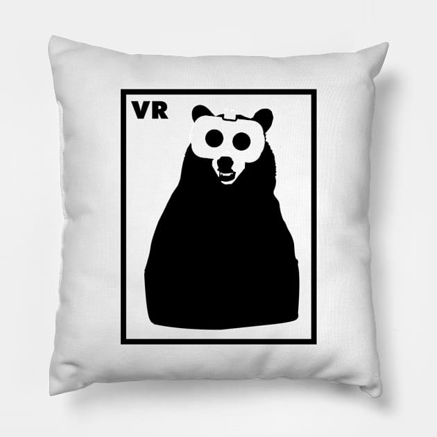 Vr Bear Pillow by wearmenimal