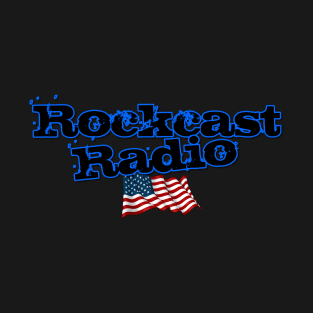 Rockcast Radio with USA Flag T-Shirt