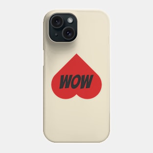 Wow Love Heart Phone Case