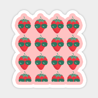 Strawberries Magnet