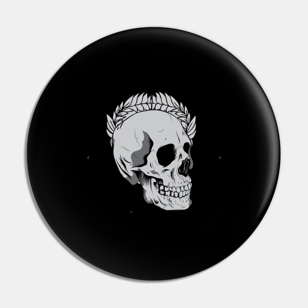 Indian Skull Pin by positivedesigners