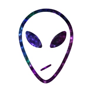 Alien space face / T-Shirt