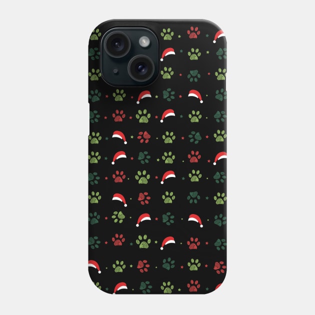 green red paw Phone Case by GULSENGUNEL