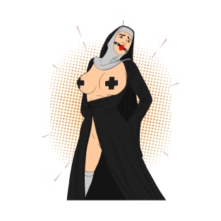 BDSM - sexy nun T-Shirt