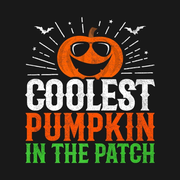 Funny Halloween Party Costume Coolest Pumpkin In The Patch by Robertconfer