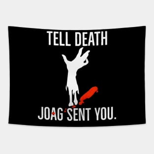 JoAG sent you  - dark backgrounds Tapestry