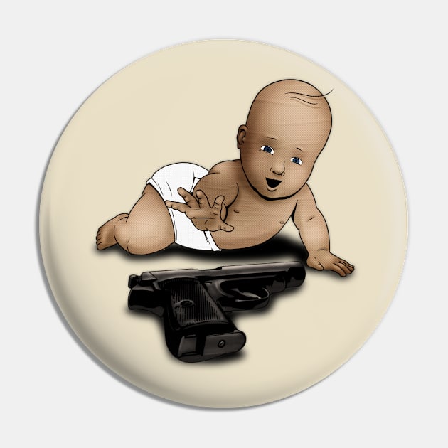 American Childcare Pin by willblackb4