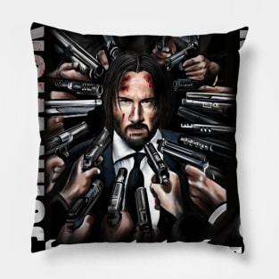 John Wick Artwork Pillow