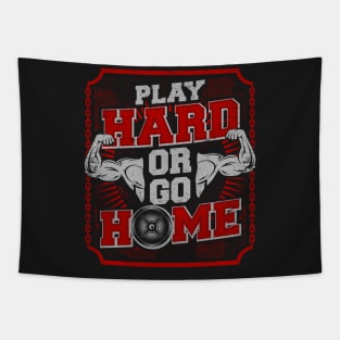 Play Hard Tapestry