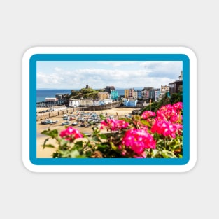 Tenby Harbour Boats Magnet