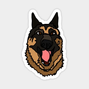 German Shepherd Magnet