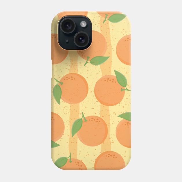 Bouncing Oranges Phone Case by CrystalColleen