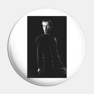 Peter Murphy BW Photograph Pin