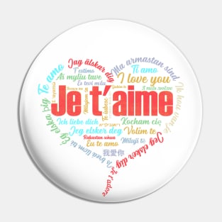 Je t'aime Pin