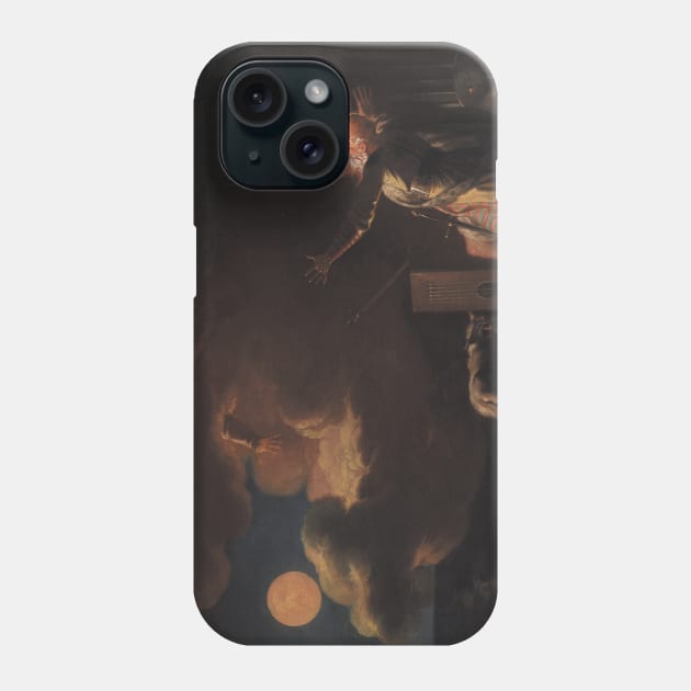 Fingal Sees the Ghosts of his Forefathers by Moonlight by Nicolai Abildgaard Phone Case by Classic Art Stall