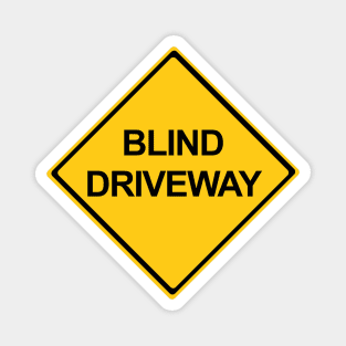 Blind Driveway Magnet