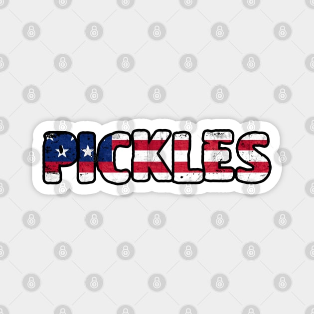 pickles american flag Magnet by zofry's life