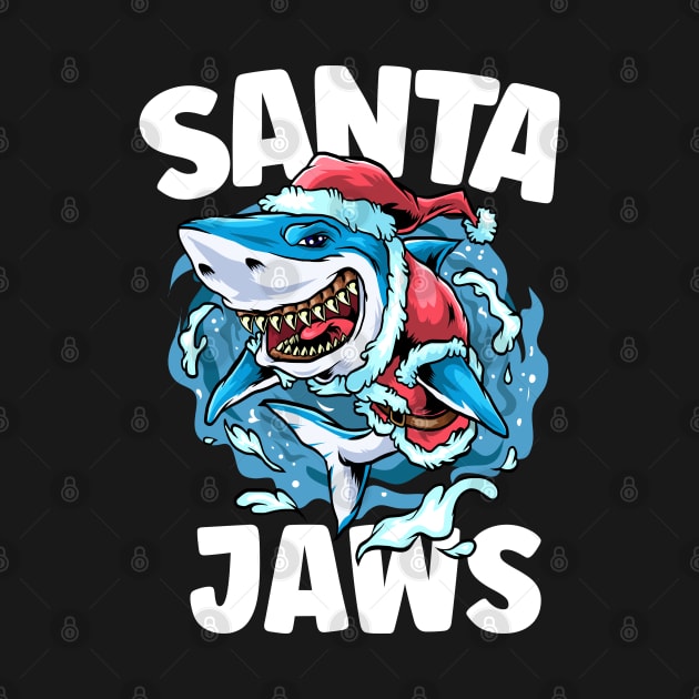 Santa Jaws - Christmas by BDAZ