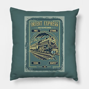 RETRO TRAIN Pillow