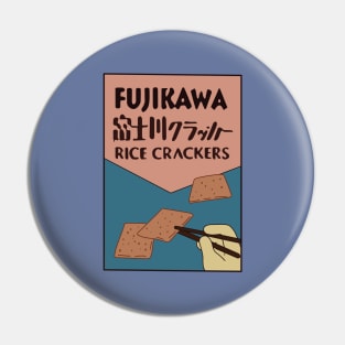 Fujikawa Rice Crackers Pin