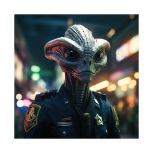 Alien Cop T-Shirt