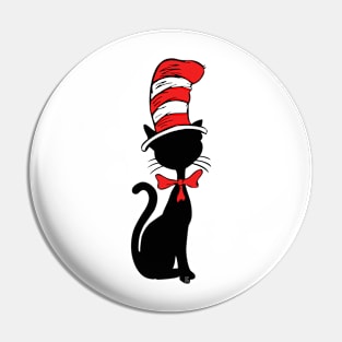 Hat Cat Pin