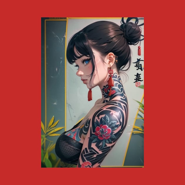 tattoo girl by CandyShop