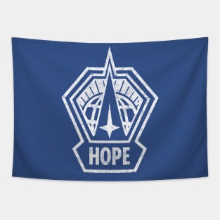 The Hope Emblem | The Outer Worlds Logo Tapestry