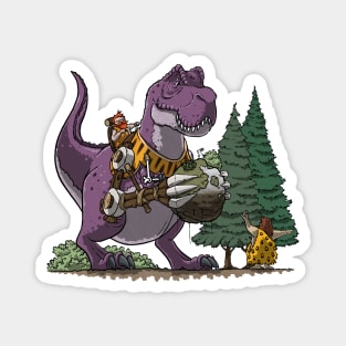 T-Rex Dinosaur Digger Magnet