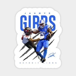 Jahmyr Gibbs Magnet